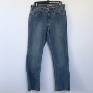 Carhartt Relaxed Fit Cutoff Jeans Women's Size 4 Tall